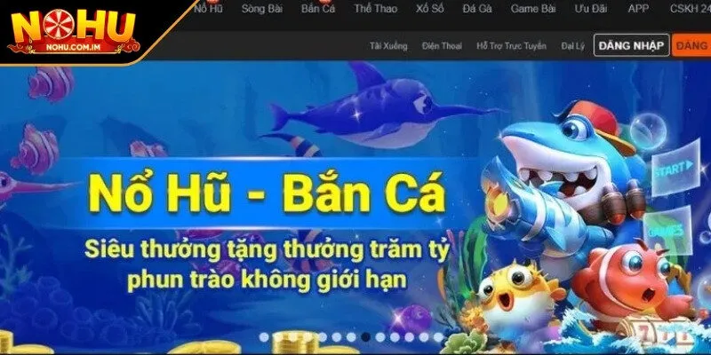 Giới thiệu tổng quan web nổ hũ