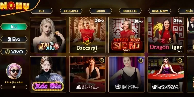 Live casino đẳng cấp