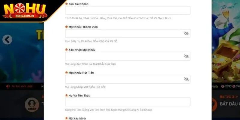 Điều kiện mở tài khoản